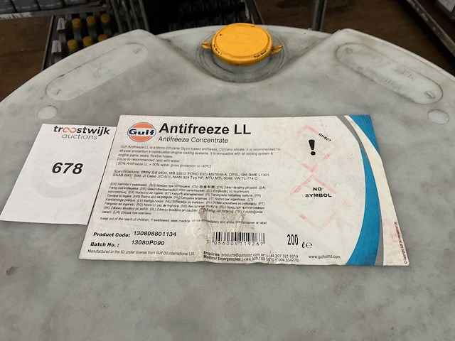 Antifreeze ll,inhoud 200 liter - afbeelding 1 van  1