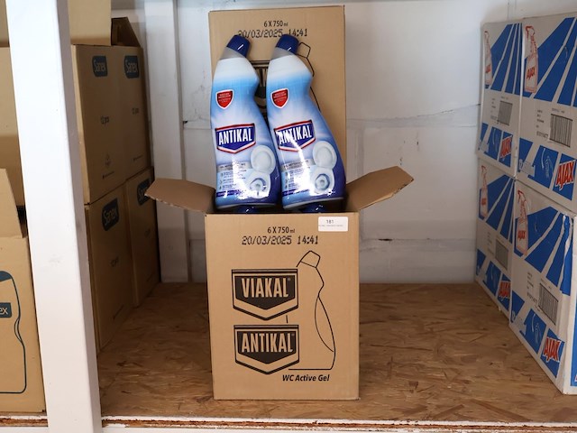 Antikal wc gel 6x750ml (plm 5) - afbeelding 1 van  3