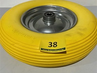 Antilek wiel geel 400mm - afbeelding 2 van  3