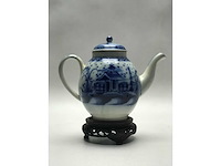 Antique 1800 english pearlware - staffordshire ware - chinoiserie - afbeelding 1 van  8