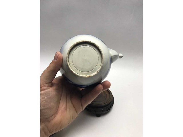 Antique 1800 english pearlware - staffordshire ware - chinoiserie - afbeelding 8 van  8