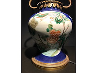 Antique chinese powder blue baluster vase. kangxi marked. - afbeelding 22 van  36