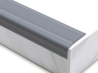 Antislip traprand van vinyl, zelfklevend grijs - afbeelding 1 van  4