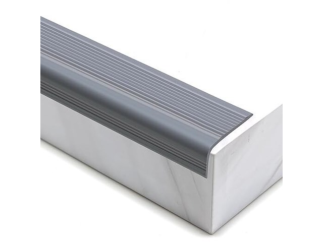 Antislip traprand van vinyl, zelfklevend grijs - afbeelding 1 van  4