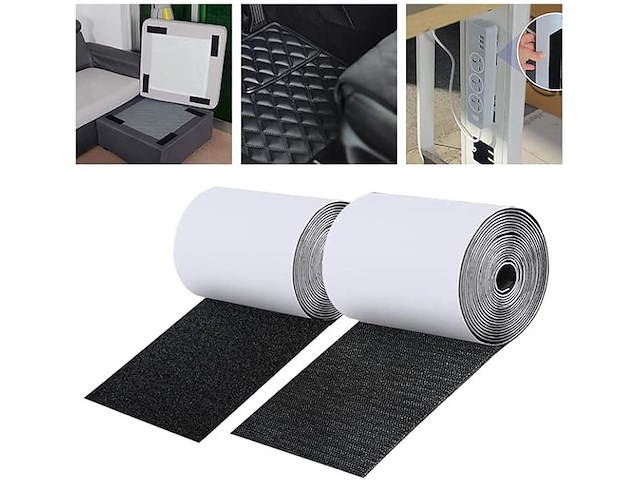 Antislipmattape, klittenband met lijm - afbeelding 1 van  5