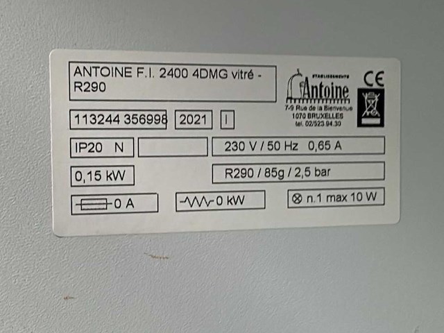 Antoine koelbar koelkast - afbeelding 7 van  7