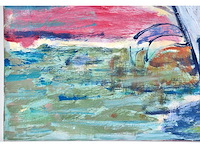 Anton vrede - strange relationship- olie op doek - 95x125 cm - 1987 - afbeelding 16 van  18