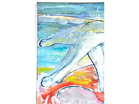 Anton vrede - strange relationship- olie op doek - 95x125 cm - 1987 - afbeelding 18 van  18