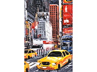 Antonio palmieri – new york , time square - olie op doek - 100x100 cm - afbeelding 2 van  14