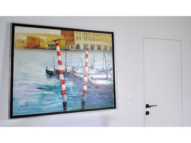 Antonio palmieri – venetië - olie op doek - 90x120 cm - afbeelding 5 van  11