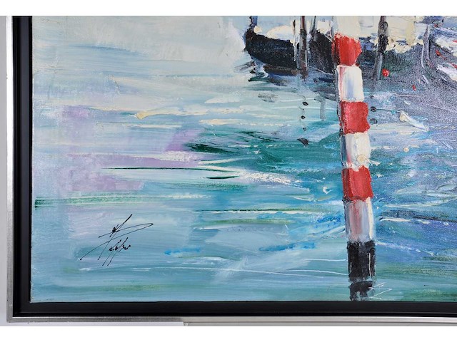 Antonio palmieri – venetië - olie op doek - 90x120 cm - afbeelding 6 van  11