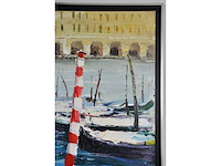 Antonio palmieri – venetië - olie op doek - 90x120 cm - afbeelding 8 van  11