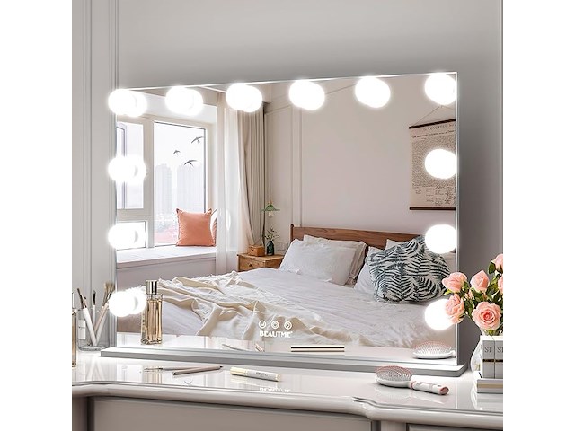 Anyhi hollywood-make-upspiegel met verlichting - afbeelding 1 van  6