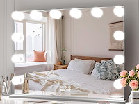 Anyhi hollywood-make-upspiegel met verlichting - afbeelding 1 van  6