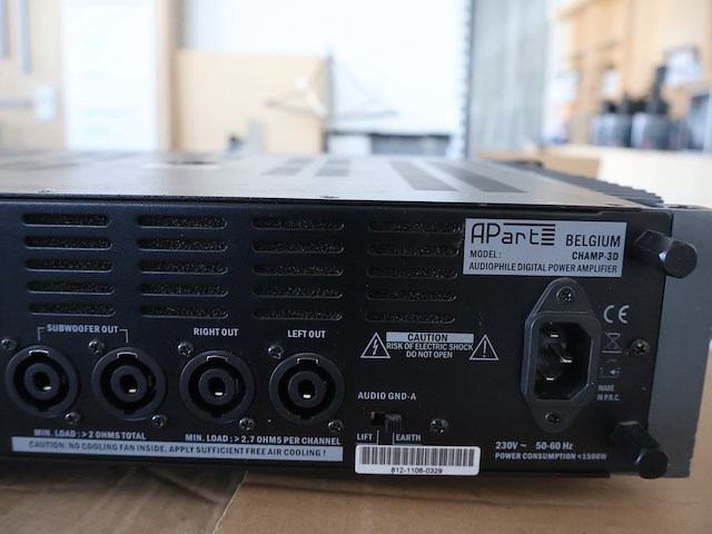 Apart amplifier - afbeelding 6 van  6