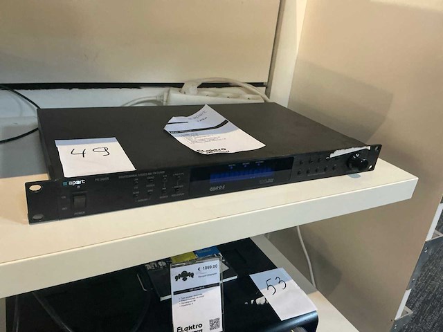 Apart pr1000r professional stereo am/fm tuner - afbeelding 1 van  4
