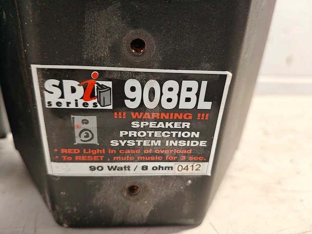 Apart studios - sdi series 908bl - speaker - afbeelding 4 van  4