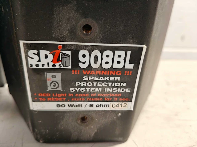 Apart studios - sdi series 908bl - speaker - afbeelding 4 van  4