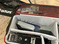 Apature 300d spotlight met statief manfrotto 1004bac - afbeelding 2 van  14