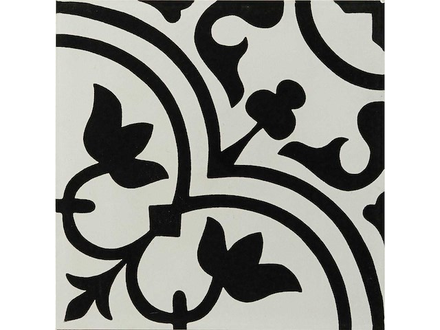 Apavisa hydraulic black naturale 30x30 cm - vloertegel 31 m² - afbeelding 1 van  2
