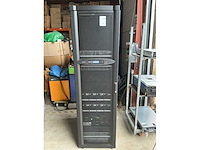 Apc symmetra px,sycf 40kh serverkast met inhoud,intiligence module,power module + 8 x batterij unit model sybtu1-plp enz - afbeelding 1 van  10