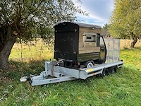Ape foodtruck met bijhorende trailer - afbeelding 12 van  25