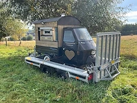Ape foodtruck met bijhorende trailer - afbeelding 19 van  25