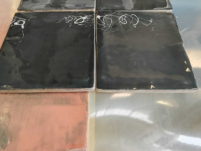 Ape seville black glans wandtegel 10x10 cm 28,5 m² - afbeelding 3 van  9