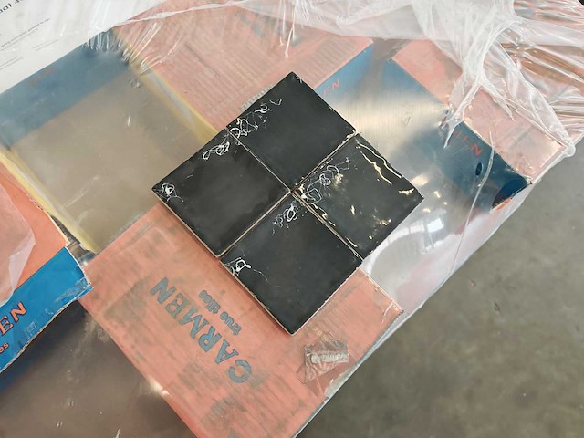 Ape seville black glans wandtegel 10x10 cm 28,5 m² - afbeelding 5 van  9