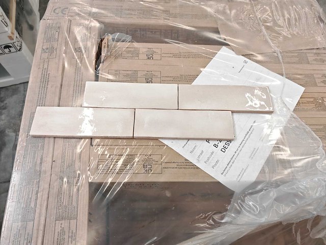 Ape seville bone glans wandtegel 6,5x20 cm 20,5 m² - afbeelding 1 van  9