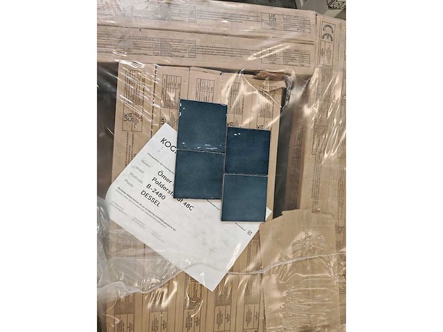 Ape seville indigo glans wandtegel 10x10 cm 29 m² - afbeelding 3 van  7