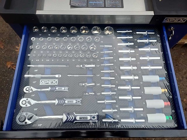 Apex force gereedschapswagen - afbeelding 11 van  15