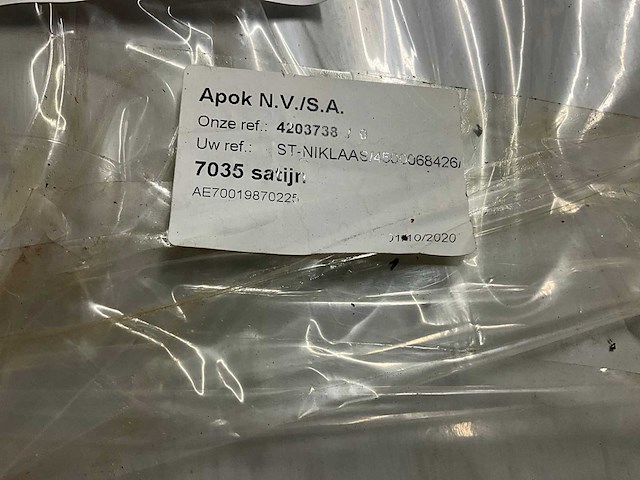 Apok 7035 satijn alu muurkap - afbeelding 3 van  4
