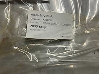 Apok 7035 satijn alu muurkap - afbeelding 3 van  4