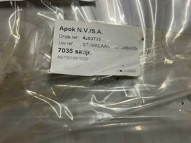 Apok 7035 satijn alu muurkap - afbeelding 2 van  4