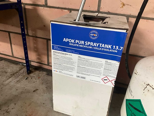 Apok pur spraytank 13.7 l hechtlijm (2x) - afbeelding 4 van  9
