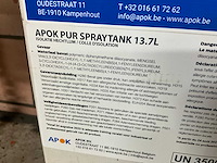 Apok pur spraytank 13.7 l hechtlijm (2x) - afbeelding 6 van  9