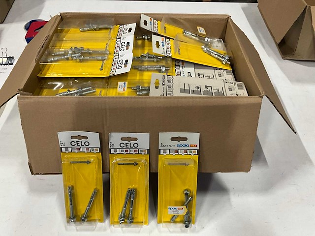 Apolo mea baz 8-72/10 inslagankers 2 stuks (85x) - afbeelding 1 van  5