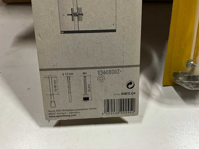 Apolo mea bt m4 hollewand pluggen 4 stuks (26x) - afbeelding 4 van  5