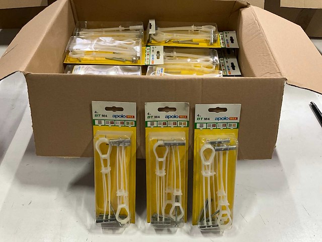 Apolo mea bt m4 hollewand pluggen 4 stuks (38x) - afbeelding 1 van  5