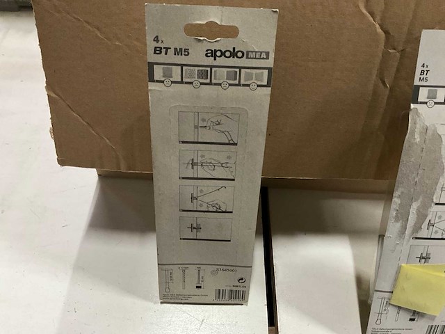 Apolo mea bt m5 hollewand pluggen 4 stuks (48x) - afbeelding 4 van  5