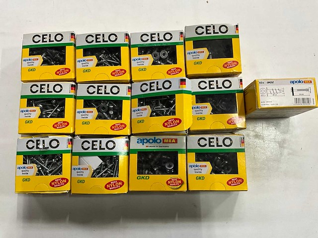 Apolo mea diverse gipsplaatpluggen 50 stuks (13x) - afbeelding 1 van  5