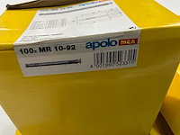 Apolo mea diverse raampluggen metaal 100 stuks (9x) - afbeelding 3 van  5