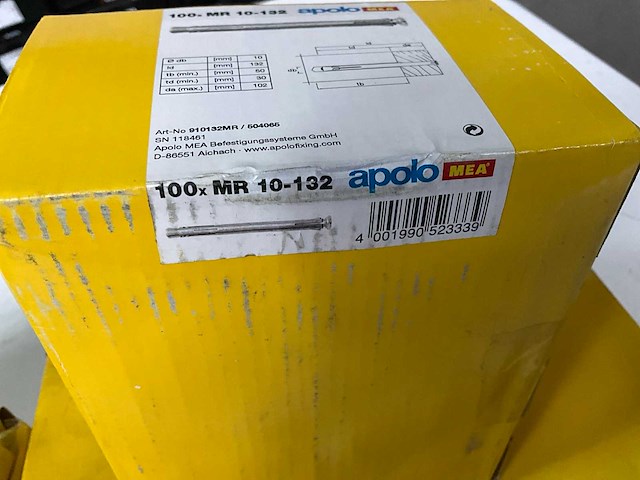 Apolo mea diverse raampluggen metaal (7x) - afbeelding 5 van  7