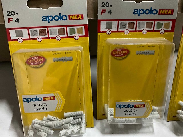 Apolo mea f4 pluggen 20 stuks (55x) - afbeelding 3 van  6