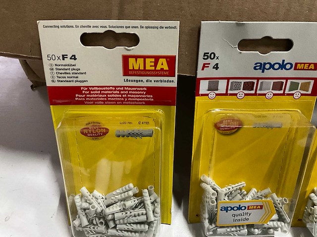 Apolo mea f4 pluggen 50 stuks (56x) - afbeelding 3 van  6