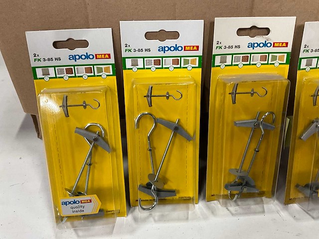 Apolo mea fk 3-85 hs veerankers met haak (50x) - afbeelding 2 van  5