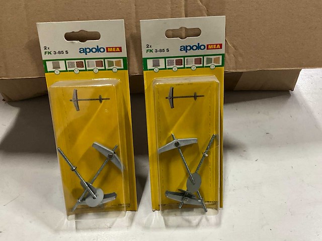 Apolo mea fk 3-85 s veeranker met schroef 2 stuks (45x) - afbeelding 2 van  5