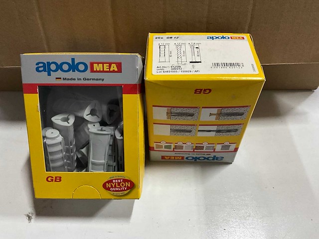 Apolo mea gb 12 pluggen cellenbeton 20 stuks (21x) - afbeelding 2 van  4