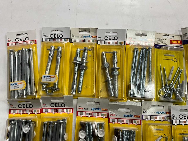 Apolo mea/celo mix kavel diverse bevestigingsmaterialen - afbeelding 4 van  11